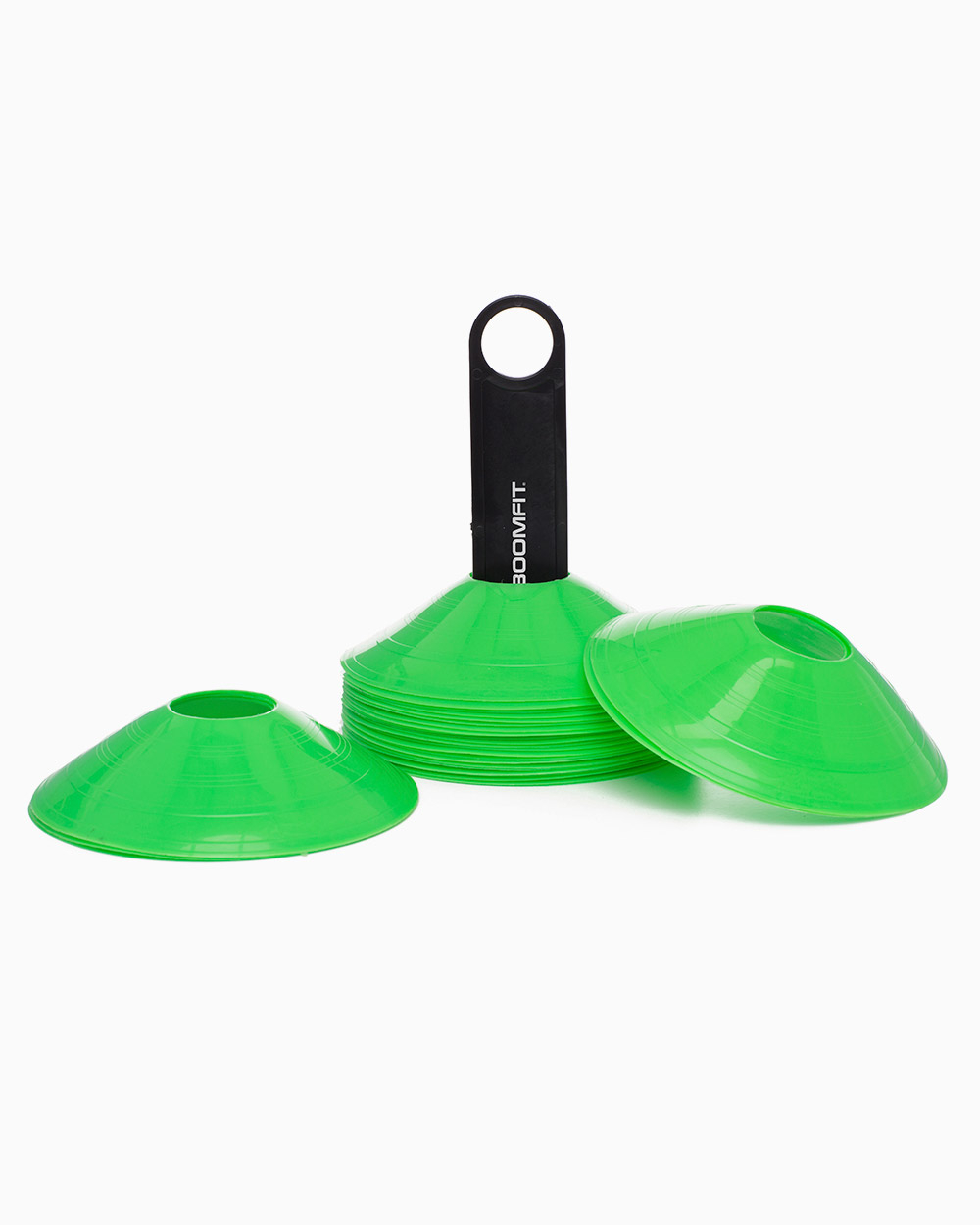 Discos Planos Verdes - BOOMFIT