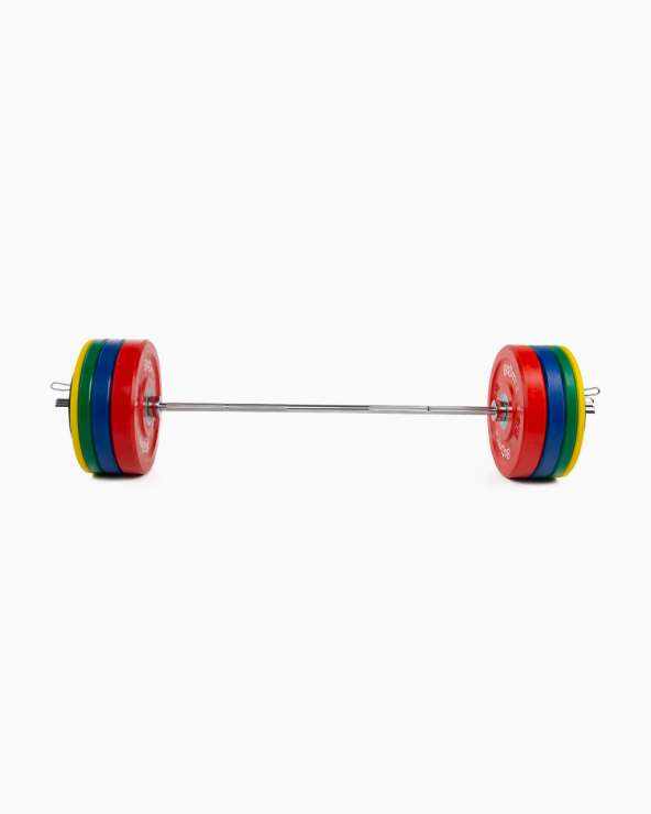 Elige la barra olímpica PowerKan de 20 kg por su firmeza y calidad